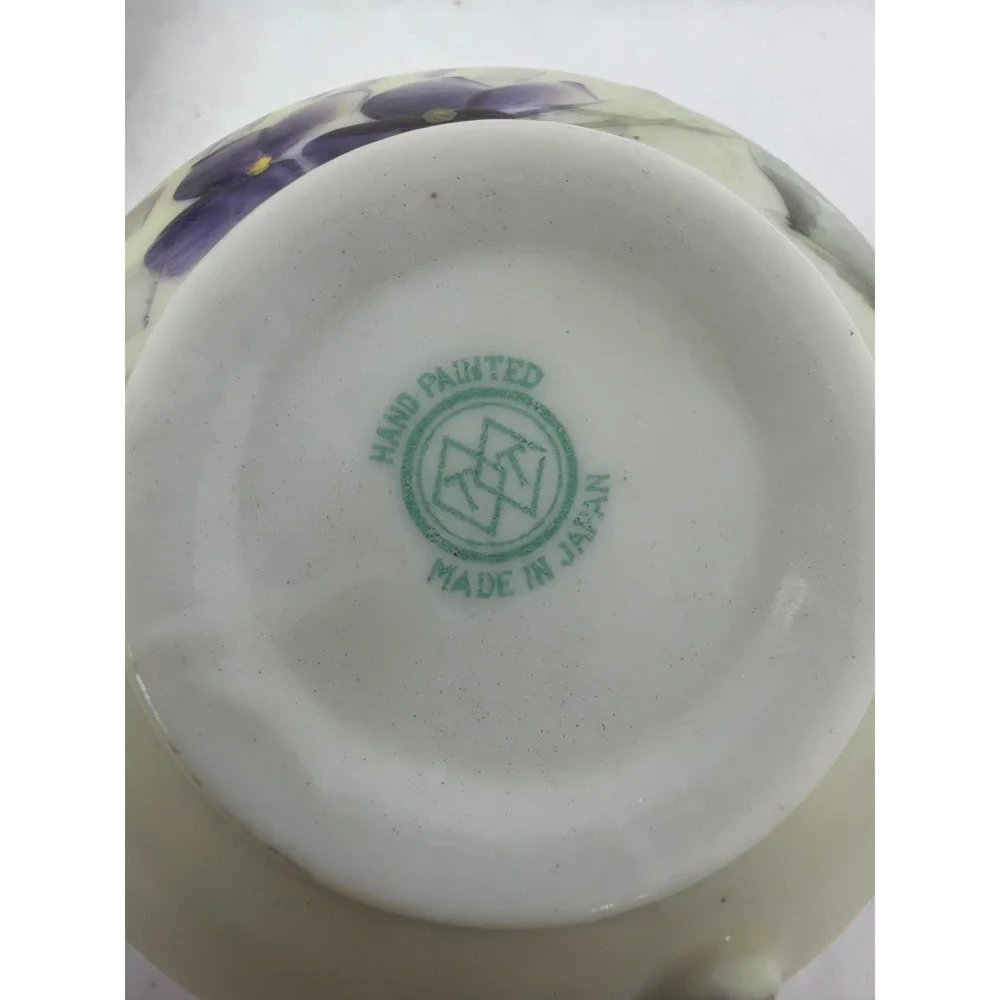 Vintage Mixed Tea Cup and‎ Saucer Set Limoges Lefton Japan Floral Holly 13pc Lot